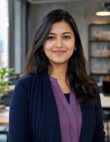 Nepali graduate portrait 1