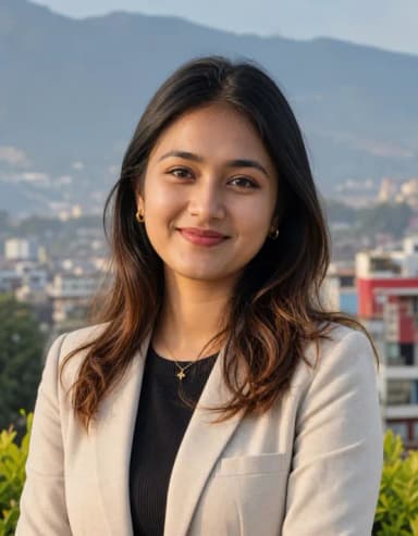 Nepali graduate portrait 6